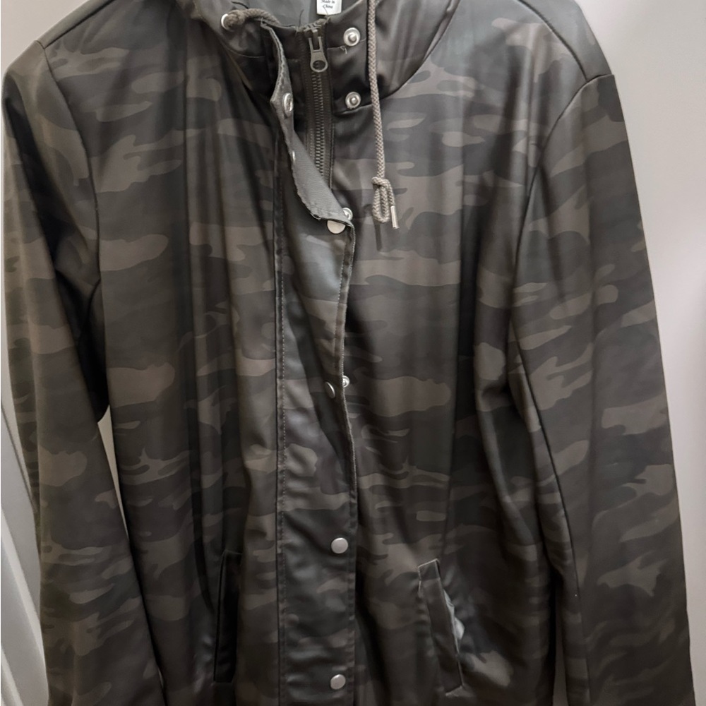 Miami Hooded Camouflage Jacket